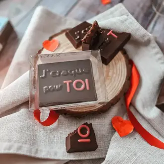 FAYS TERROIR CHOCOLATÉ BARRE ONCTUEUSE «J'CRAQUE POUR TOI»