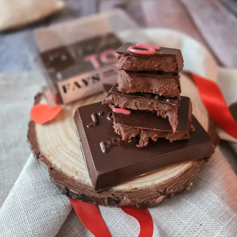FAYS TERROIR CHOCOLATÉ BARRE ONCTUEUSE «J'CRAQUE POUR TOI»