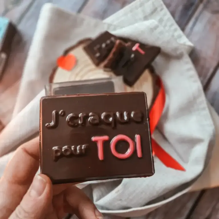 FAYS TERROIR CHOCOLATÉ BARRE ONCTUEUSE «J'CRAQUE POUR TOI»
