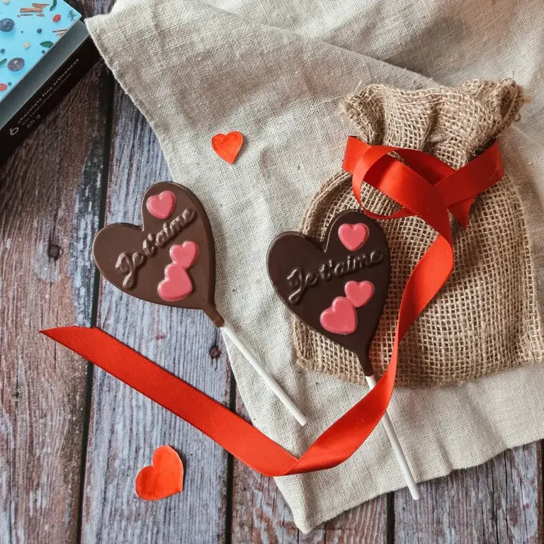 FAYS TERROIR CHOCOLATÉ SUÇON JE T'AIME - CHOCOLAT AU LAIT