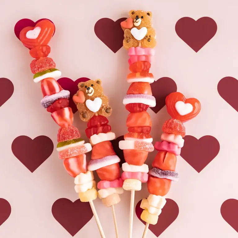 KANDJU PETITE BROCHETTE SAINT-VALENTIN - 50gr