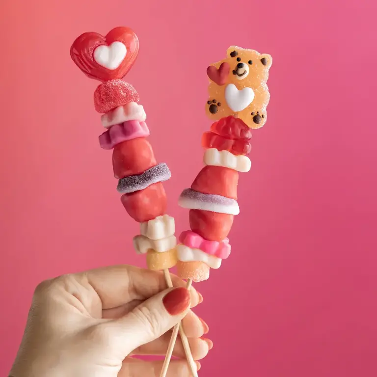 KANDJU PETITE BROCHETTE SAINT-VALENTIN - 50gr