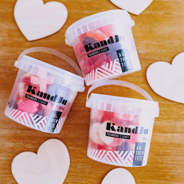 KANDJU MINI SEAU MÉLANGE DE SAINT-VALENTIN - 225g