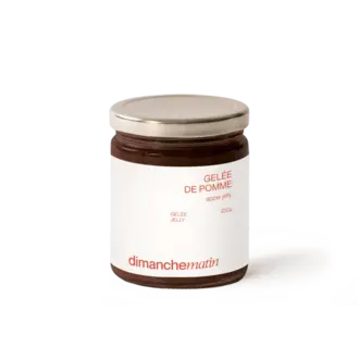 DIMANCHE MATIN TARTINADE - GELÉE DE POMME