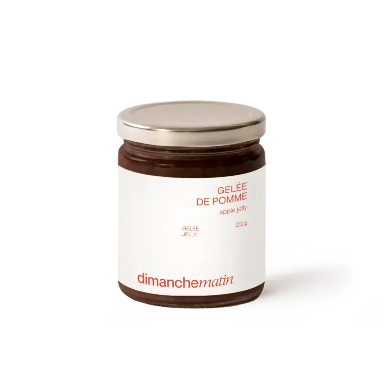 DIMANCHE MATIN TARTINADE - GELÉE DE POMME