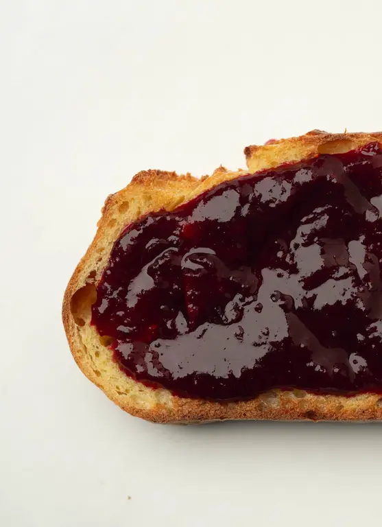 DIMANCHE MATIN TARTINADE - FRAISE ET BASILIC