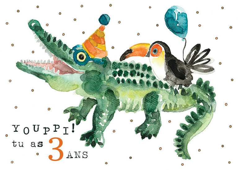 STÉPHANIE RENIÈRE CARTE DE SOUHAITS - CHRISTOPHE 04