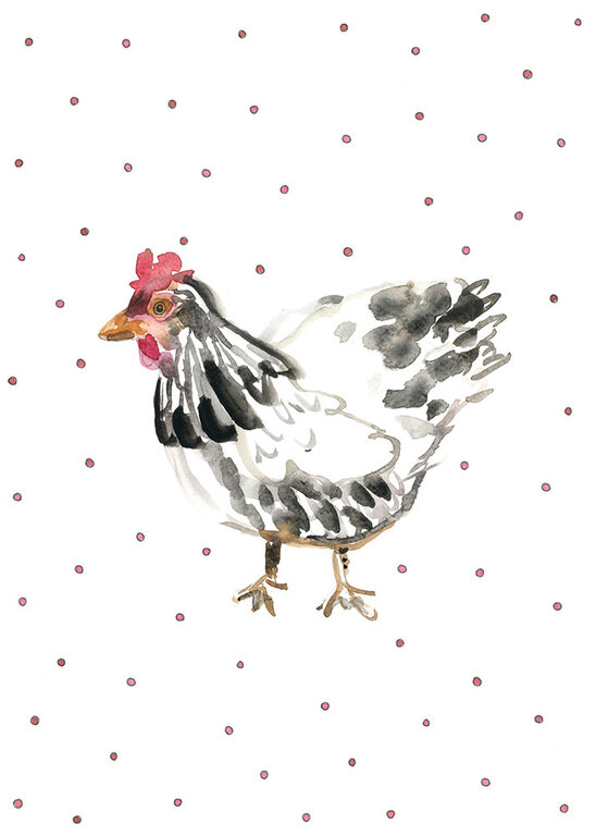 STÉPHANIE RENIÈRE CARTE DE SOUHAITS - GINETTE