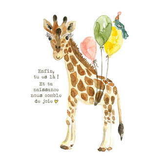 STÉPHANIE RENIÈRE CARTE DE SOUHAITS - GISÈLE 03