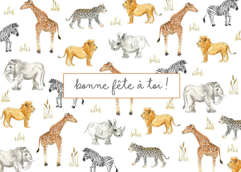 STÉPHANIE RENIÈRE CARTE DE SOUHAITS - HILDA 03