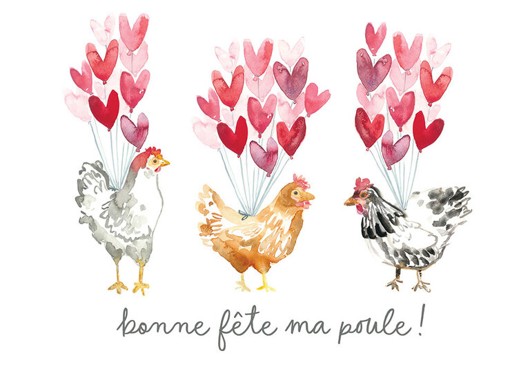 STÉPHANIE RENIÈRE CARTE DE SOUHAITS - PAULETTE 02