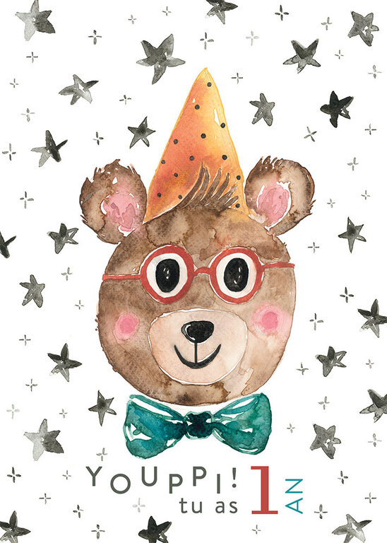 STÉPHANIE RENIÈRE CARTE DE SOUHAITS - ROSAIRE 04