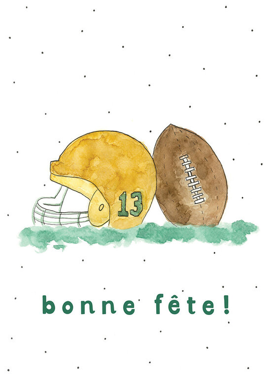 STÉPHANIE RENIÈRE CARTE DE SOUHAITS - ÉMILE 01