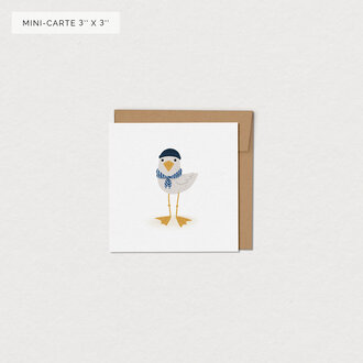 MIMOSA DESIGN MINI CARTE DE SOUHAITS - GUSTAVE