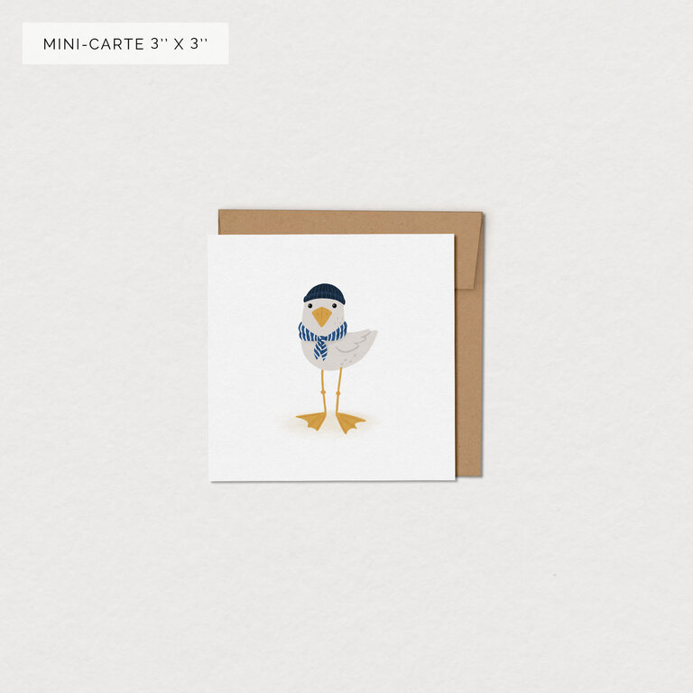 MIMOSA DESIGN MINI CARTE DE SOUHAITS - GUSTAVE