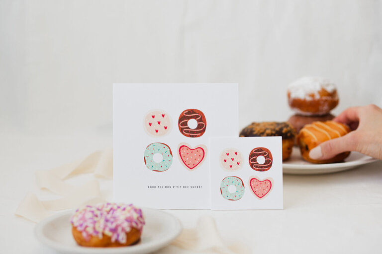 MIMOSA DESIGN CARTE DE SOUHAITS - PETITES SUCRERIES