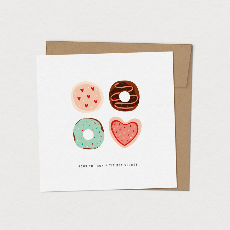 MIMOSA DESIGN CARTE DE SOUHAITS - PETITES SUCRERIES