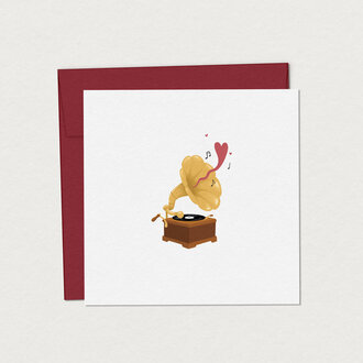 MIMOSA DESIGN CARTE DE SOUHAITS - LOVE SONG