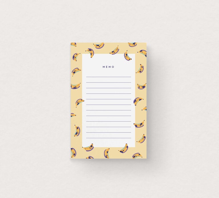 MIMOSA DESIGN BLOC-NOTES - BANANA