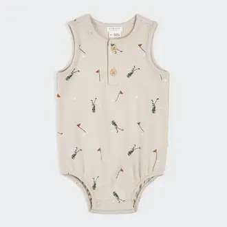 PETIT LEM BARBOTEUSE À IMPRIMÉ DE CADET DE GOLF - SABLE