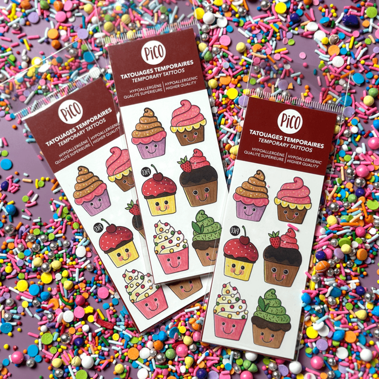 PICO TATOO TATOUAGE TEMPORAIRE - LES PETITS GÂTEAUX GOURMANDS