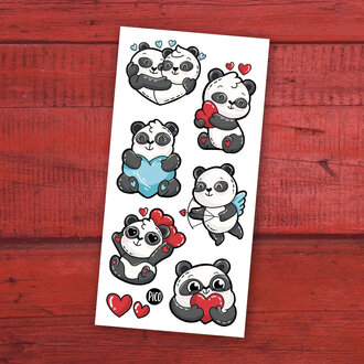 PICO TATOO TATOUAGES TEMPORAIRES - LES PANDAMOUREUX