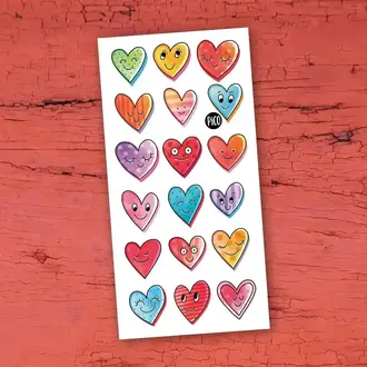PICO TATOO TATOUAGE TEMPORAIRE - LES PETITS COEURS SYMPATHIQUES