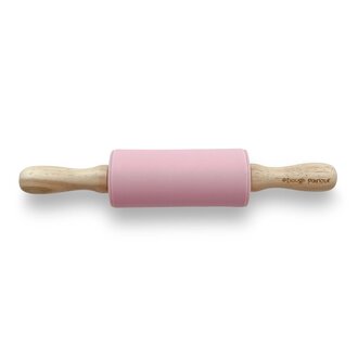 DOUGH PARLOUR SILICONE ROLLING PIN - PINK