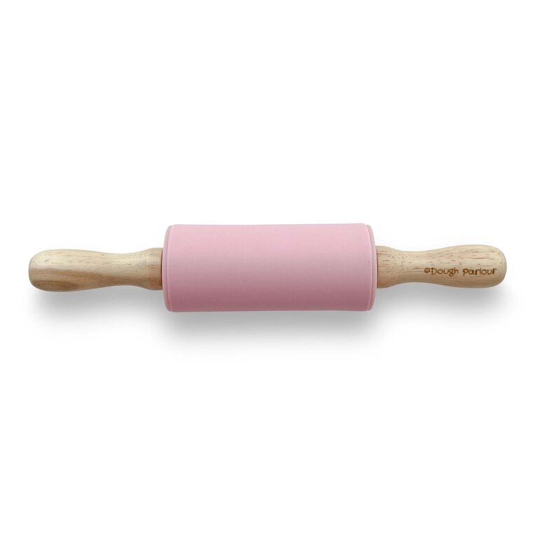 DOUGH PARLOUR SILICONE ROLLING PIN - PINK