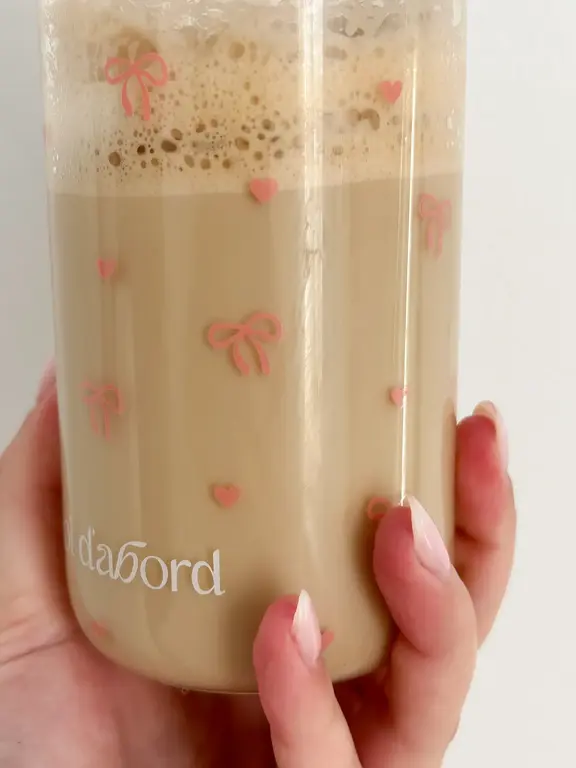 MOI D'ABORD TUMBLER EN VERRE - AMOUR EN BOUCLE