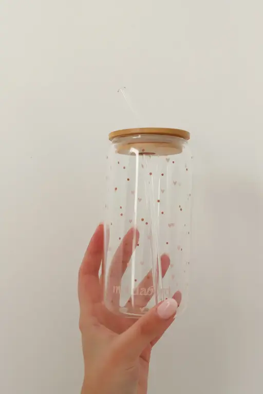 MOI D'ABORD TUMBLER EN VERRE - AMOUR PICOTÉ