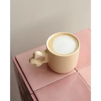 MOI D'ABORD MOI D'ABORD - TASSE FLORENCE - JAUNE PÂLE