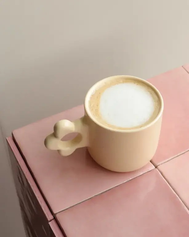 MOI D'ABORD  TASSE FLORENCE - JAUNE PÂLE