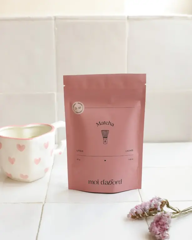 MOI D'ABORD MOI D'ABORD - THÉ MATCHA - LITCHI