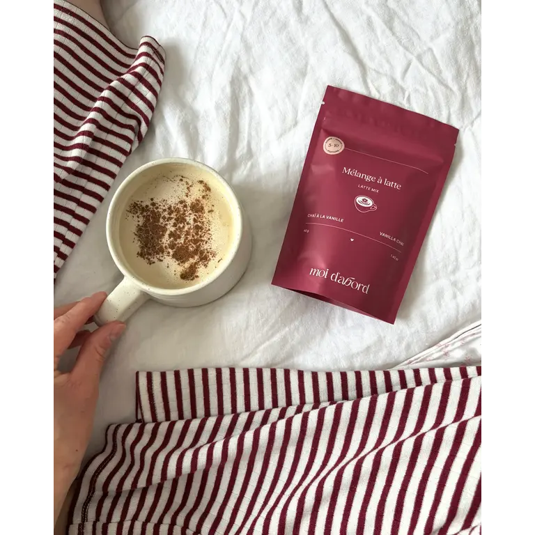 MOI D'ABORD MÉLANGE À CHAÏ LATTÉ - VANILLE
