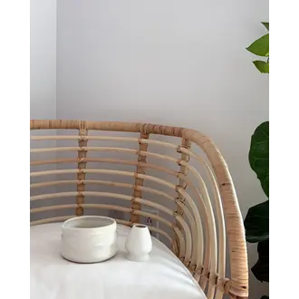 MOI D'ABORD MOI D'ABORD - BOL À MATCHA BUBBLE AVEC SUPPORT - BLANC