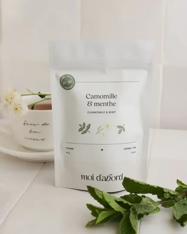 MOI D'ABORD TISANE - CAMOMILLE MENTHE