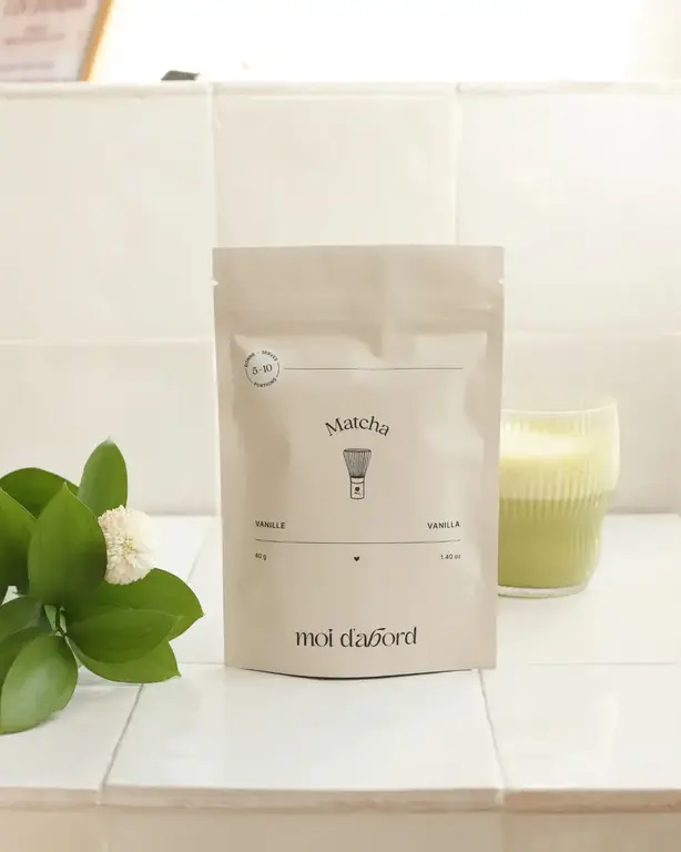 MOI D'ABORD THÉ MATCHA - VANILLE