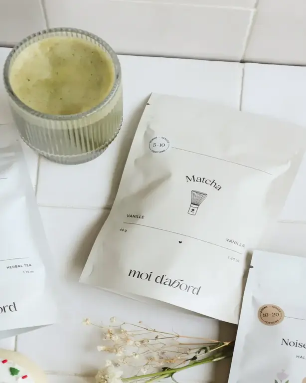 MOI D'ABORD THÉ MATCHA - VANILLE