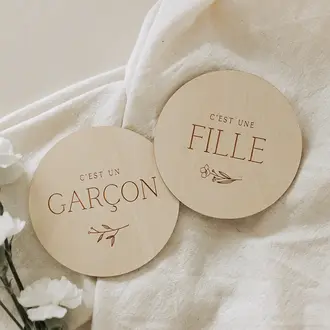 LE PETIT TABLEAU NOIR PASTILLE DE BOIS - ANNONCE GENRE