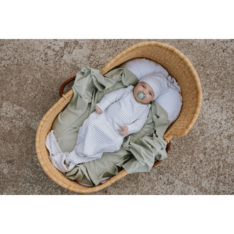 ZAK & ZOÉ DORMEUSE EN BAMBOU (0-6 MOIS) - LIGNÉ SAUGE
