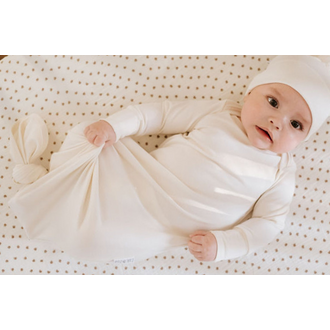 ZAK & ZOÉ DORMEUSE EN BAMBOU (0-6 MOIS) - NATURELLE