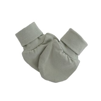 ZAK & ZOÉ MITAINES EN BAMBOU (0-3 MOIS) - SAUGE