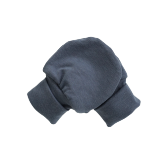 ZAK & ZOÉ BAMBOO MITTENS (0-3 MONTHS) - FRENCH BLUE
