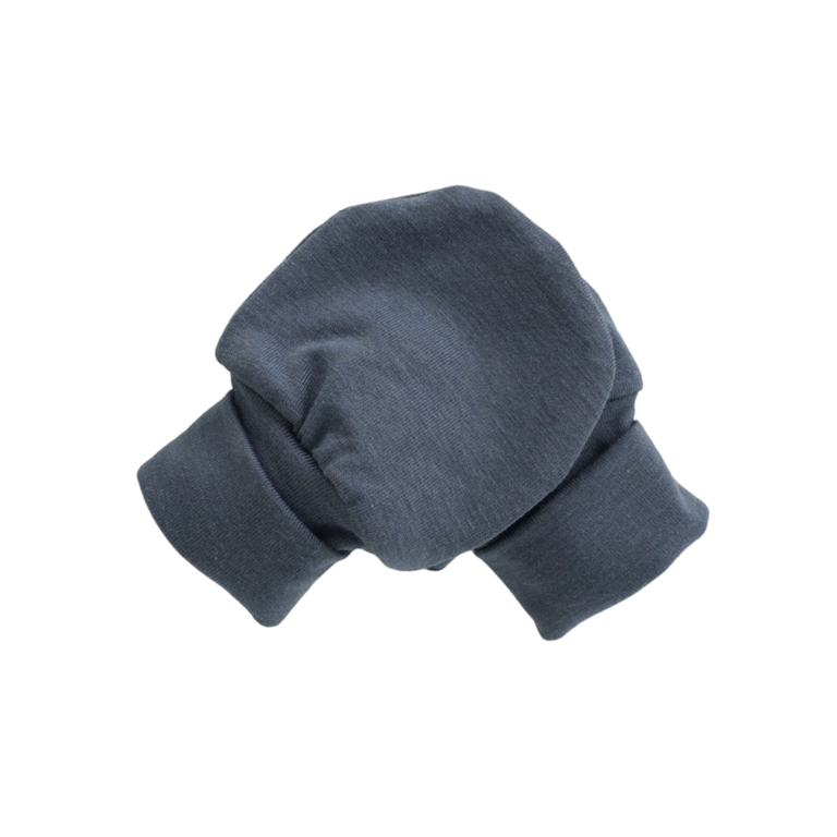 ZAK & ZOÉ BAMBOO MITTENS (0-3 MONTHS) - FRENCH BLUE