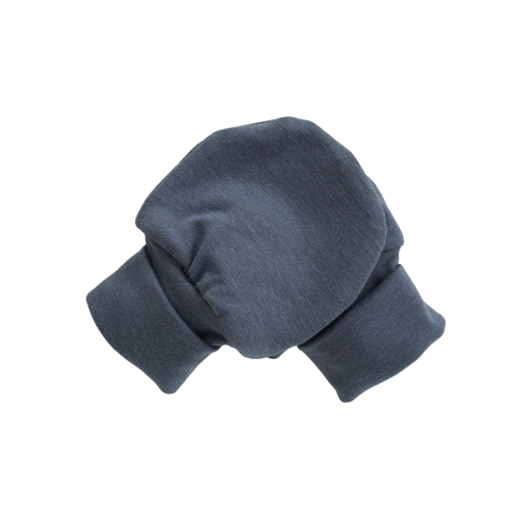 ZAK & ZOÉ MITAINES EN BAMBOU (0-3 MOIS) - BLEU FRANÇAIS