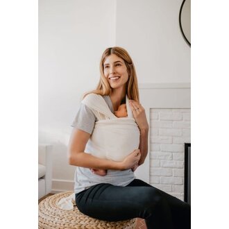 ZAK & ZOÉ ÉCHARPE DE PORTAGE EN BAMBOU - NATUREL