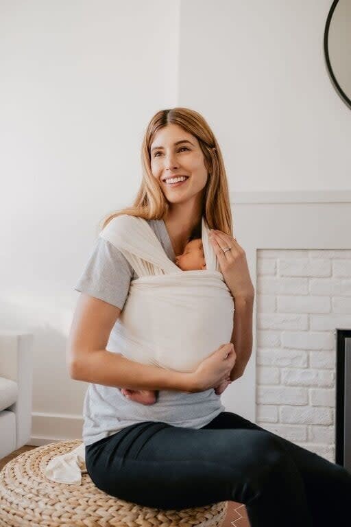 ZAK & ZOÉ ÉCHARPE DE PORTAGE EN BAMBOU - NATUREL