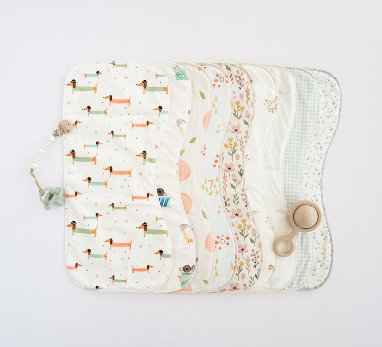 ZAK & ZOÉ ENSEMBLE DE 3 LANGES D'ÉPAULE