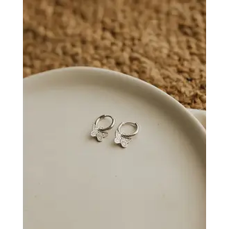 SOHA BOUCLES D'OREILLES BUTTERFLY - ARGENT
